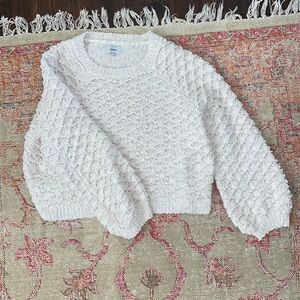 White sweater from Only